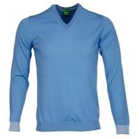 hugo boss veeh sweater medium blue