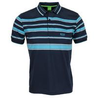 Hugo Boss Paddy 3 Polo Shirt Navy/Sky/White