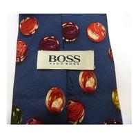 Hugo Boss Blue Spotted Tie