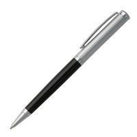 Hugo Boss Sophisticated Black Diamond Cut Ballpoint Pen HSW5804