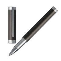 hugo boss column dark chrome rollerball pen hsw6515