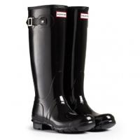 Hunter Original Gloss Wellington Boots, Black, UK9