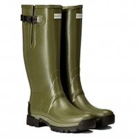 hunter balmoral side adjustable 3mm neoprene boots uk 9 moor green