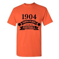 hull city birth of football t shirt orange kids