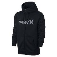 hurley surf club oo 20 full zip hoodie mens black