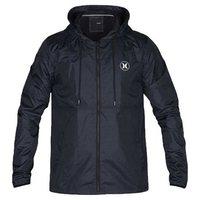 Hurley Blocked Runner 2.0 Full Zip Jacket - Mens - Black