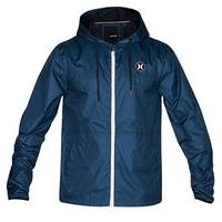 Hurley Blocked Runner 2.0 Full Zip Jacket - Mens - Squadron Blue