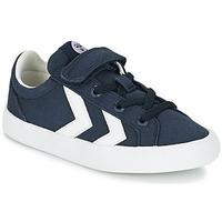 Hummel DEUCE COURT JR boys\'s Children\'s Shoes (Trainers) in blue