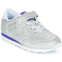 Hummel REFLEX PRINCESS JR girls\'s Children\'s Shoes (Trainers) in Silver