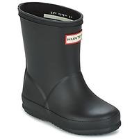 Hunter KIDS FIRST CLASSIC girls\'s Children\'s Wellington Boots in black