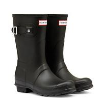 Hunter-Rain boots - Boots Original Short - Black