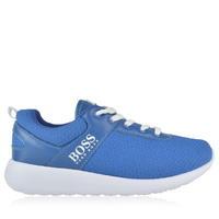 hugo boss junior boy mesh runner trainers