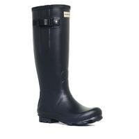Hunter Women\'s Norris Field Adjustable Wellington Boot, Navy