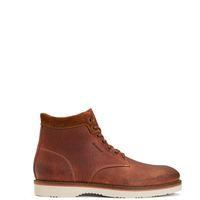 huck high lace boot mud brown