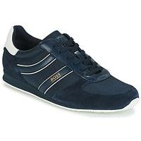 hugo boss orange orland runn mens shoes trainers in blue