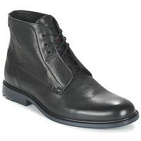 hugo boss orange cultroot halb mens mid boots in black