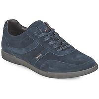 hugo boss orange atmos tenn mens shoes trainers in blue