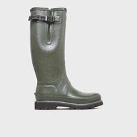 Hunter Men\'s Balmoral Wellington Boot - Green, Green