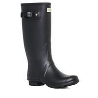 hunter womens field huntress wellington boot black black