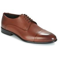 hugo hugo boss dressapp derb mens casual shoes in brown