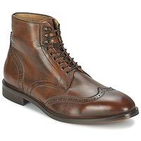hudson greeham mens low ankle boots in brown