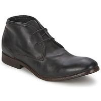 hudson cruise mens mid boots in black