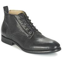 hudson cooke mens mid boots in black