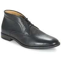 hudson lockner mens mid boots in black