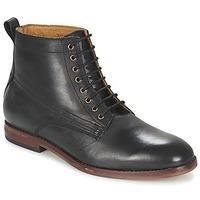 hudson forge mens mid boots in black