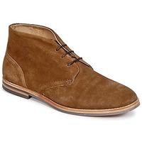 hudson houghton 3 mens mid boots in brown