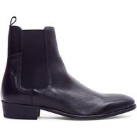 hudson watts calf boot black mens low ankle boots in black