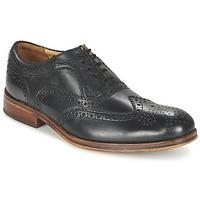 hudson keating calf mens casual shoes in black