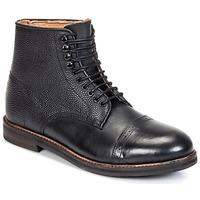 hudson hungerford mens mid boots in black