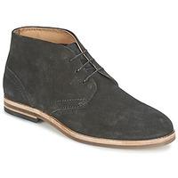 hudson houghton mens mid boots in black