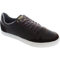 hummel slimmer stadil mens shoes trainers in brown