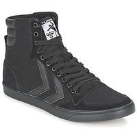 Hummel TEN STAR TONAL HIGH men\'s Shoes (High-top Trainers) in black