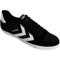 hummel slimmer stadil low mens shoes trainers in black