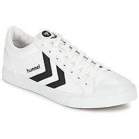 Hummel DEUCE COURT SPORT men\'s Shoes (Trainers) in white