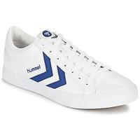 hummel baseline court mens shoes trainers in white