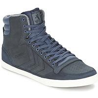 hummel stadil oiled hi mens shoes high top trainers in multicolour