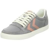 Hummel Slstadil Herringbone Low men\'s Shoes (Trainers) in Grey
