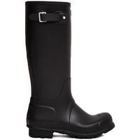 Hunter Original Tall Rain Boot Black men\'s Wellington Boots in black