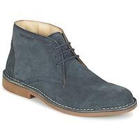 hush puppies lord mens mid boots in blue