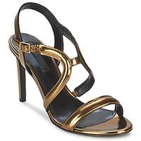 Hugo Boss Black LENIA women\'s Sandals in gold