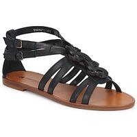 hugo boss orange klemi womens sandals in black