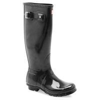 Hunter Tall Gloss Wellingtons Ladies