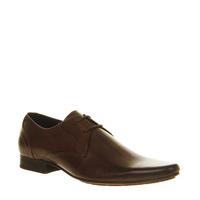 Hudson London Livingston Lace Gib BROWN LEATHER