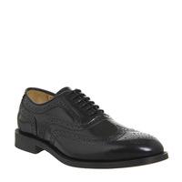 Hudson London Heyford Brogue BLACK HI SHINE LEATHER