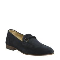 hudson london renzo loafer navy suede