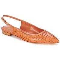 hugo boss black marly womens shoes pumps ballerinas in orange